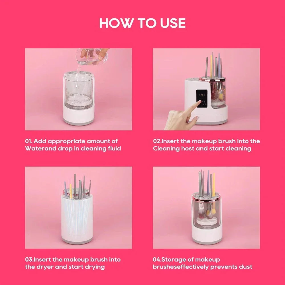 Electric Makeup Brush Cleaner